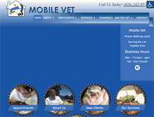 Tablet Screenshot of petsdoc.com